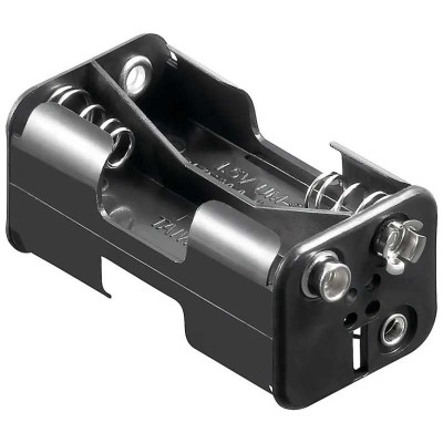 Suport baterii 4x AA R6 cu mufa Tip 9V 11465 Goobay