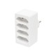 Stecher multiplicare 4x Euro 2000W Home NV 24/WH Stecher multiplicare 4x Euro 2000W Home NV 24/WH