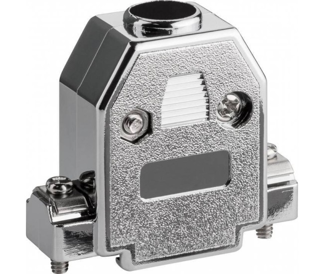 Carcasa SUB-D DVI din plastic metalizat GOOBAY