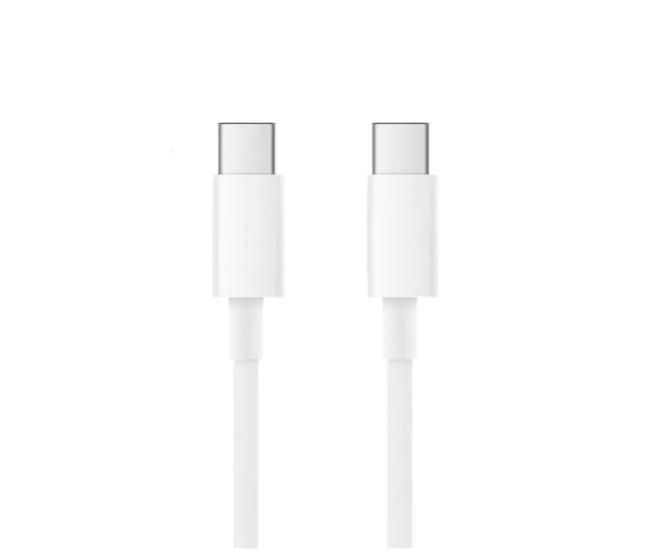 Cablu de incarcare si transfer date USB C la USB C 2m alb (306)