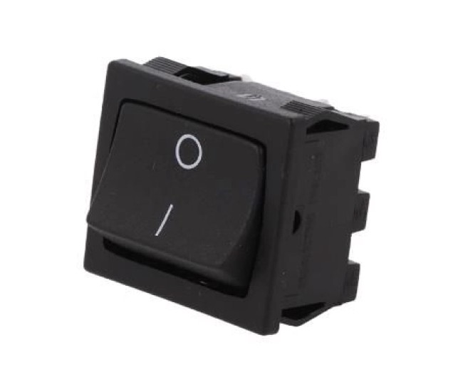 Intrerupator buton comutator 6A-250V ON-OFF cu retinere IP20 22x20mm negru GBC 24.2347.32 Intrerupator buton comutator 6A-250V ON-OFF cu retinere IP20 22x20mm negru GBC 24.2347.32