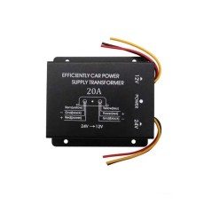 Convertor auto IN 24V intrare la OUT 12V /20A iesire (558)