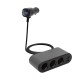 Distribuitor auto 12V /24V 3 prize 80W + 2x USB 3.4A + Voltmetru SAL SAU80W