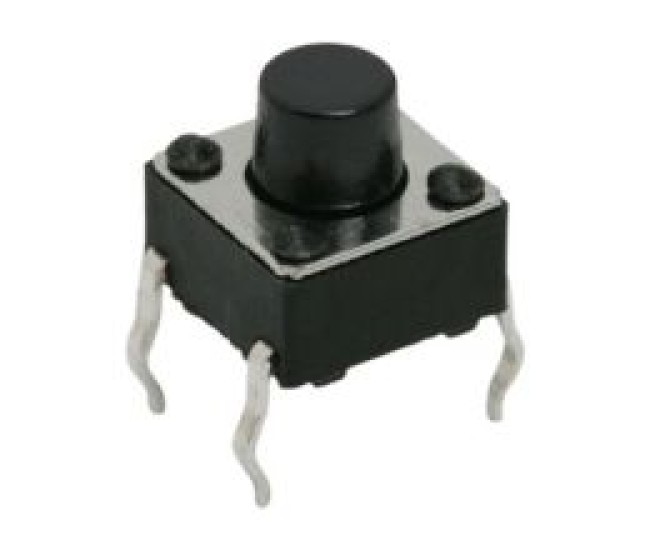 Buton microinterupator OFF-ON buton 3 mm fara retinere 1 circuit 0.05A-12VDC 09002