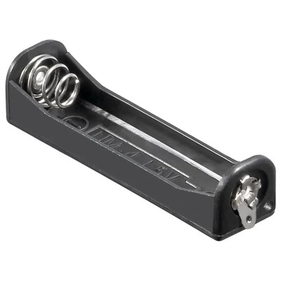 Suport baterie 1x AAA R3 cu Capete de lipire Goobay 11987