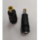 Mufa adaptoare alimentare DC 2.5x5.5 mm mama la 6x1.4 mm cu Pin in interior tata Mufa adaptoare alimentare DC 2.5x5.5 mm mama la 6x1.4 mm cu Pin in interior tata