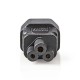 Conector alimentare IEC320-C14 tata - IEC320-C5 mama VALUELINE Conector alimentare IEC320-C14 tata - IEC320-C5 mama VALUELINE
