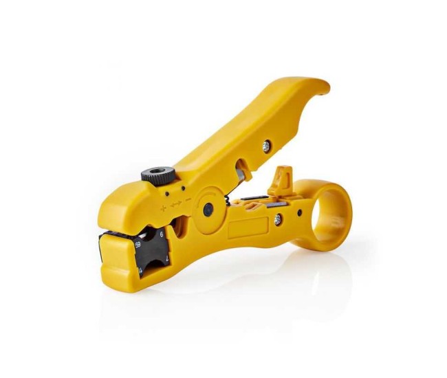 Cleste dezizolare cablu coaxial Nedis RG59 RG6 RG7 RG11 Cleste dezizolare cablu coaxial Nedis RG59 RG6 RG7 RG11