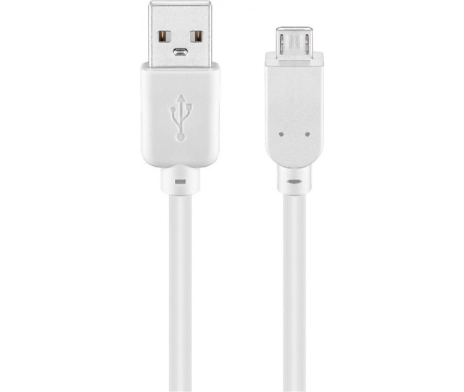 Cablu USB 2.0 A tata - micro USB 2.0 B tata 3m Goobay Cablu USB 2.0 A tata - micro USB 2.0 B tata 3m Goobay