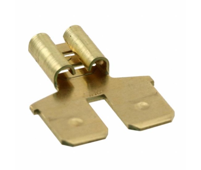 Adaptor terminal plat 6.3mm 0.8mm 1x mama 2x tata fara alama TE Connectivity 61765-1 Adaptor terminal plat 6.3mm 0.8mm 1x mama 2x tata fara alama TE Connectivity 61765-1