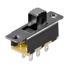 Comutator glisant 15.5mm 2x UM 6 pini ON-ON Goobay