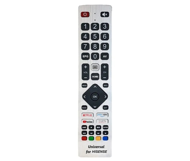 Telecomanda universala compatibila TV HISENSE 45 Keys (646)