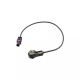 Cablu adaptor radio auto Fakra mufa tata - ISO mufa tata 90grade 0.23m 4CARMEDIA ZRS-BMW-ISO Cablu adaptor radio auto Fakra mufa tata - ISO mufa tata 90grade 0.23m 4CARMEDIA ZRS-BMW-ISO