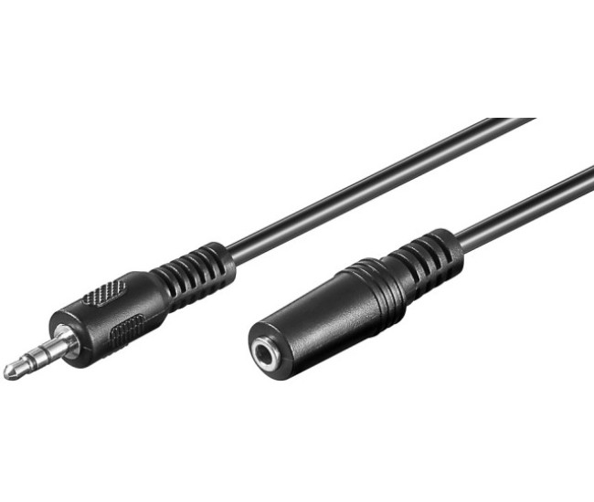 Cablu prelungitor JACK 3.5 mm tata - JACK 3.5 mm mama 10m