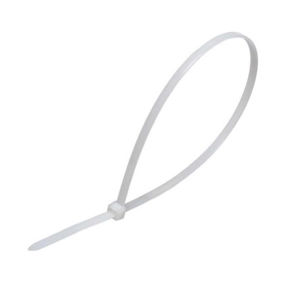 Bride 2.5x100mm plastic transparente pentru cabluri interior/exterior 100buc CELO 125100CCT