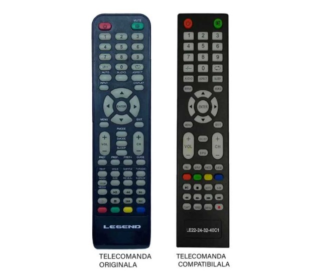 Telecomanda compatibila TV Legend EE-T40 LE22-24-32-40C1 cod ER 592 /MFY 582 (253-1) Telecomanda compatibila TV Legend EE-T40 LE22-24-32-40C1 cod ER 592 /MFY 582 (253-1)