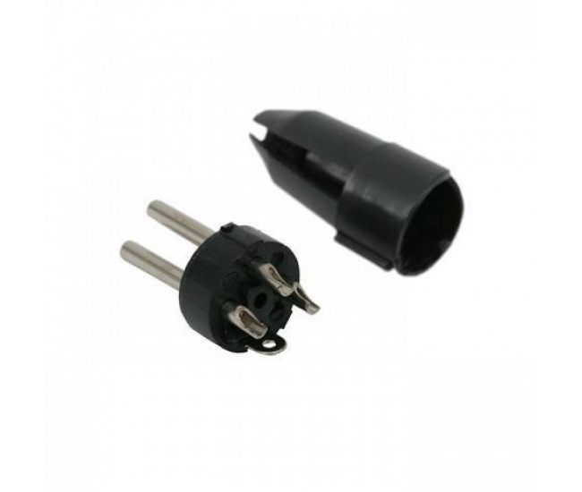 Mufa tata XLR 3 poli cu lipire protectie pentru cablu Mufa tata XLR 3 poli cu lipire protectie pentru cablu