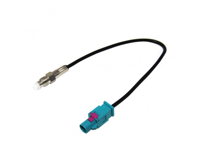 Adaptor antena auto cu cablu Fakra mufa tata - FME mama 0.15m PER.PIC A9542 Adaptor antena auto cu cablu Fakra mufa tata - FME mama 0.15m PER.PIC A9542