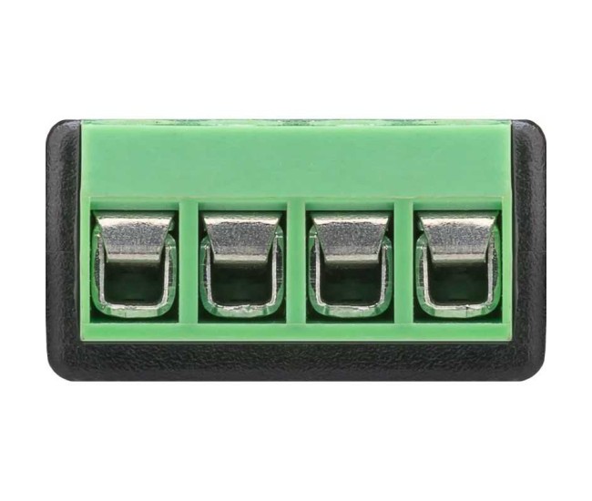Adaptor bloc terminal cu 4 pini tip regleta cu surub la Jack 3.5 mm tata 4 pini stereo Goobay 59198 Adaptor bloc terminal cu 4 pini tip regleta cu surub la Jack 3.5 mm tata 4 pini stereo Goobay 59198