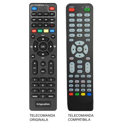 Telecomanda inlocuitoare compatibila pentru Tuner receptor KM0550 Kruger&Matz PIL0360 (675) Telecomanda inlocuitoare compatibila pentru Tuner receptor KM0550 Kruger&Matz PIL0360 (675)