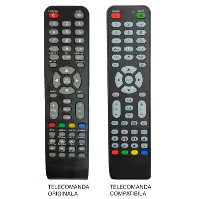 Telecomanda TV Orion 1150 IR1150 compatibila (392-1) Telecomanda TV Orion 1150 IR1150 compatibila (392-1)