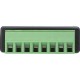 Adaptor bloc terminal cu 8 pini tip regleta surub la RJ45 tata 8P8C Goobay 76736 Adaptor bloc terminal cu 8 pini tip regleta surub la RJ45 tata 8P8C Goobay 76736