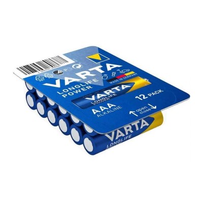 Set baterii alcaline R3 (AAA) 12buc/blister Longlife Power Varta 4903/12B