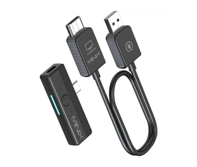 Transmitator si Receptor HDMI Wireless Minix C1 Plus Full HD 1080P USB-C max. 50m negru REC-HDMI-C1P-MNX Transmitator si Receptor HDMI Wireless Minix C1 Plus Full HD 1080P USB-C max. 50m negru REC-HDMI-C1P-MNX