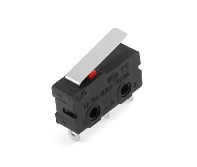 MICRO SWITCH mini cu tija 16mm 5A 125-250V 20x18x6mm MICRO SWITCH mini cu tija 16mm 5A 125-250V 20x18x6mm