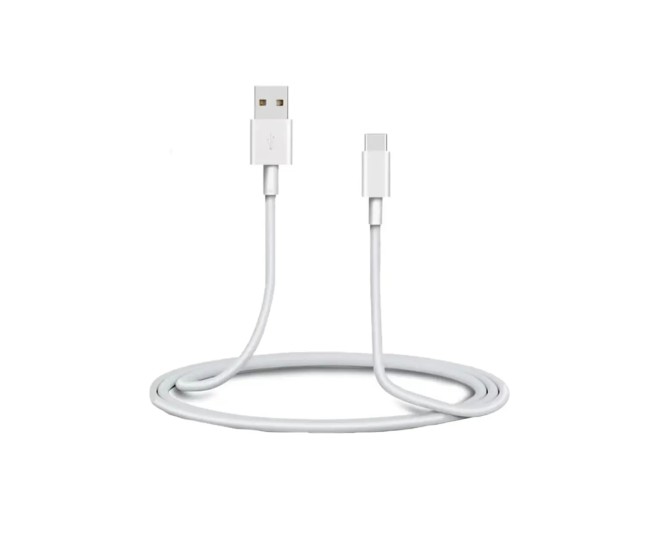 Cablu de incarcare si transfer date USB-A - USB-C 2m alb (517)