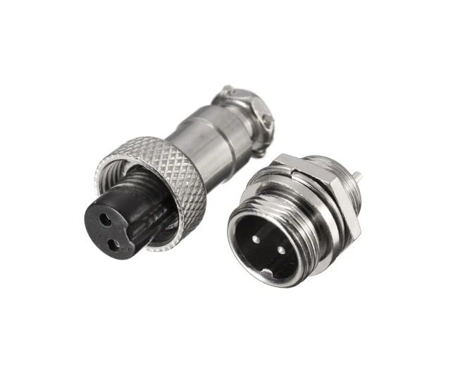 Set conectori mama+tata 2pini mini 9mm tip pentru microfon