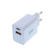 Incarcator retea Well 1x USB-A QC3.0 1x USB-C PD 30W alb PSUP-USB-WPQ3001WE-WL Incarcator retea Well 1x USB-A QC3.0 1x USB-C PD 30W alb PSUP-USB-WPQ3001WE-WL