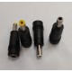 Mufa adaptoare alimentare DC 2.1x5.5 mm mama la 5.5x2.5 mm tata Mufa adaptoare alimentare DC 2.1x5.5 mm mama la 5.5x2.5 mm tata
