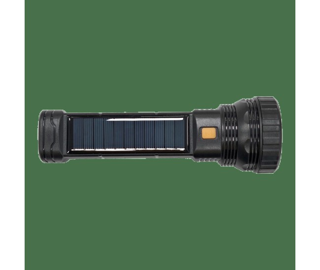 Lanterna LED USB + SOLAR 120lm neagra YF-1128 Lanterna LED USB + SOLAR 120lm neagra YF-1128