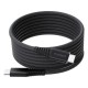 Cablu magnetic date / incarcare USB-C - USB-C Choetech XCC-1051-BK 1.8m PD3.1 240W negru Cablu magnetic date / incarcare USB-C - USB-C Choetech XCC-1051-BK 1.8m PD3.1 240W negru