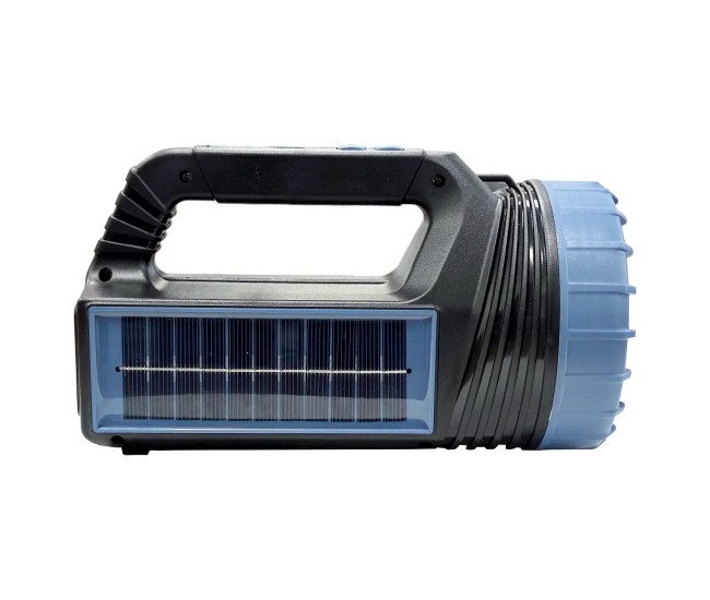 Lanterna LED USB + SOLAR 400lm negru/albastru TD-3600S Lanterna LED USB + SOLAR 400lm negru/albastru TD-3600S