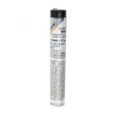 Fudor 17gr cositor de lipit fara plumb 1mm Sn97.3/Cu0.5%/sacaz2.2% HOME Fudor 17gr cositor de lipit fara plumb 1mm Sn97.3/Cu0.5%/sacaz2.2% HOME