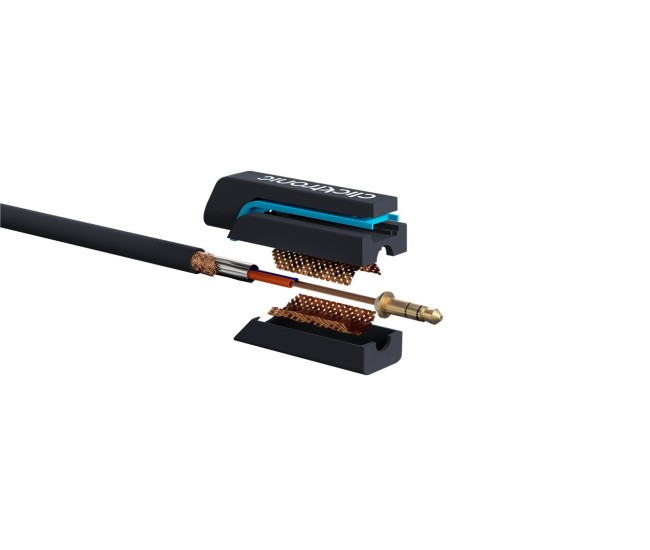 Cablu prelungitor audio Profesional Jack 3.5 mm 5m mama-tata stereo OFC cupru dublu ecaranat fara oxigen Clicktronic 70489