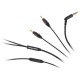 Cablu casti cu microfon Jack - 2x Jack 1m Kruger&Matz Cablu casti cu microfon Jack - 2x Jack 1m Kruger&Matz
