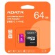 Micro SDXC Clasa 10 64GB ADATA AUSDX64GUICL10A1-RA1 Micro SDXC Clasa 10 64GB ADATA AUSDX64GUICL10A1-RA1