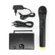 Microfon wireless Nedis 1 canal cu autonomie receptor 5 ore negru Microfon wireless Nedis 1 canal cu autonomie receptor 5 ore negru