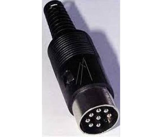 Mufa DIN 8 pini tata drept pe cablu cu lipire HIRSCHMANN 930 298-500 MAS 80S SCHWARZ Mufa DIN 8 pini tata drept pe cablu cu lipire HIRSCHMANN 930 298-500 MAS 80S SCHWARZ