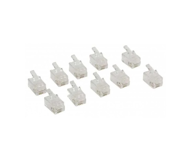 Set 50buc mufe telefon 4P4C RJ10 M`N`C 05217-50