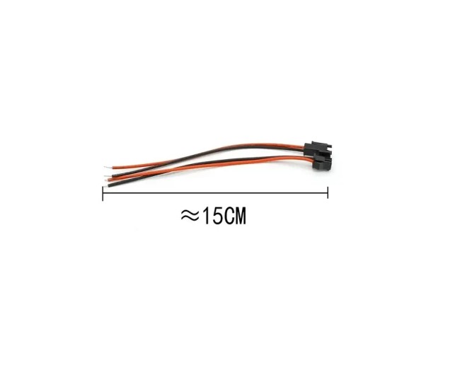 Set cablu cu mufa 2pin SM tata si 2pin SM mama 15cm