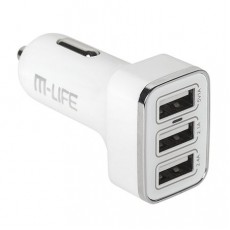 Alimentator auto 3 USB 3100mA