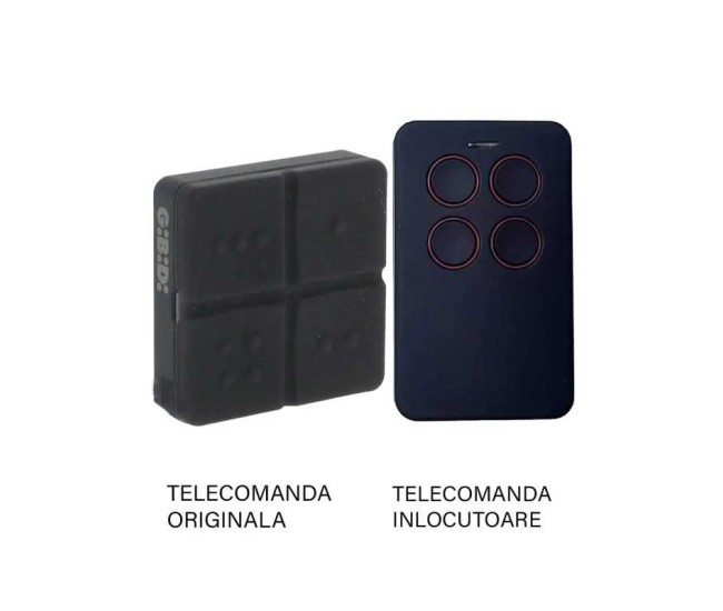 Telecomanda poarta garaj de 2 si 4 canale cod saritor 433.92MHz Gibidi AU 3000 E Domino compatibila cu originalul (819) Telecomanda poarta garaj de 2 si 4 canale cod saritor 433.92MHz Gibidi AU 3000 E Domino compatibila cu originalul (819)