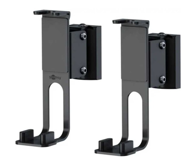 Set suport difuzor de perete Sonos One /Sonos One SL /Sonos Play:1 negru Goobay 70829 Set suport difuzor de perete Sonos One /Sonos One SL /Sonos Play:1 negru Goobay 70829