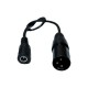 Mufa adaptoare trotineta 2.5/5.5mm mama la 3 pini tata (543) Mufa adaptoare trotineta 2.5/5.5mm mama la 3 pini tata (543)