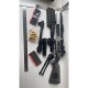 Pusca de Jucarie M14 Ultrarealista, Flippy, 20 de Proiectile, 5 Cartuse, 100 cm, Gri Pusca de Jucarie M14 Ultrarealista, Flippy, 20 de Proiectile, 5 Cartuse, 100 cm, Gri