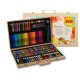 Set de pictura pentru copii, 180 de culori, creioane si carioci, in cutie din lemn, set complet pentru desen, cadou pentru elevi Set de pictura pentru copii, 180 de culori, creioane si carioci, in cutie din lemn, set complet pentru desen, cadou pentru elevi